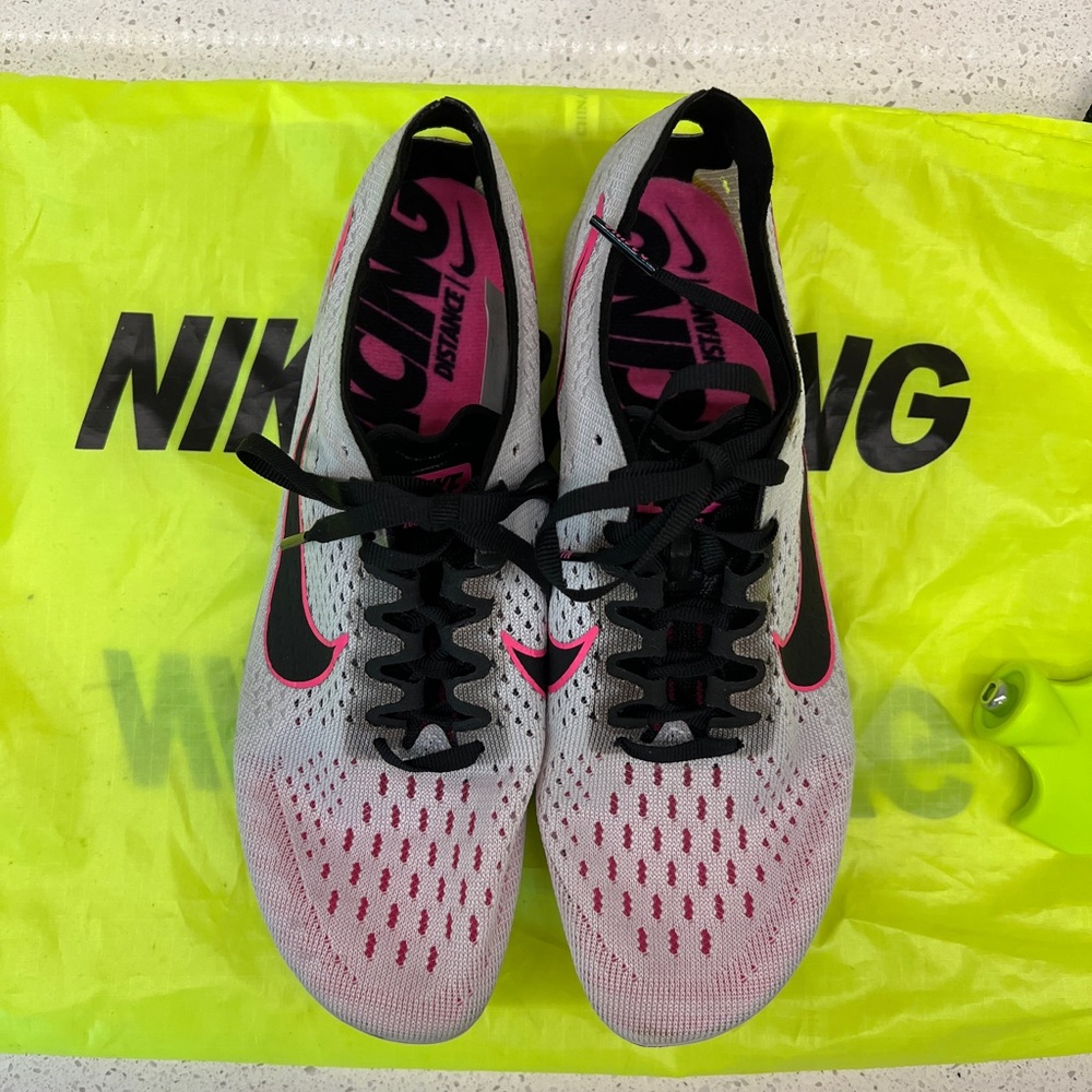 Nike Zoom Matumbo Pure Platinum track shoes sz 6